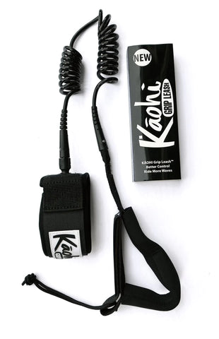 Kaohi Grip Leash Double Coil Foil Leash 5’x7mm