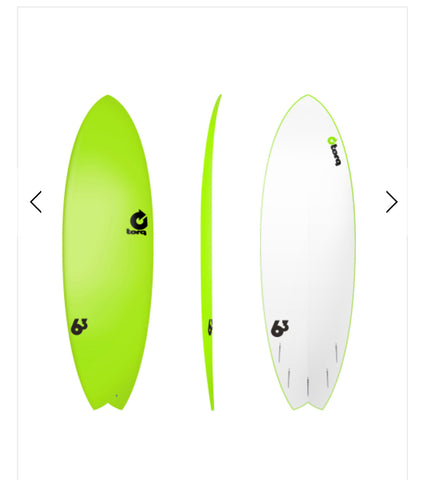 Torq Mod Fish Soft surfboard